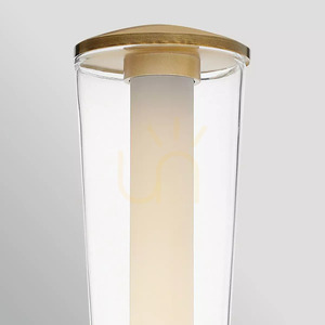 Elstead Elin LED fali lámpa, lakkozott sárgaréz, 22 W, 58,4 cm small 3