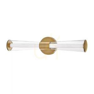Elstead Elin LED fali lámpa, lakkozott sárgaréz, 22 W, 58,4 cm small 0