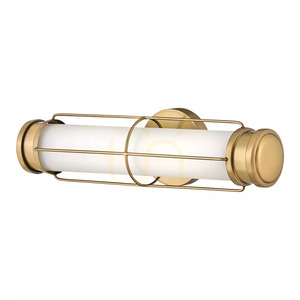 Saylor kis LED fali lámpa - Heritage Brass sárgaréz Elstead small 1