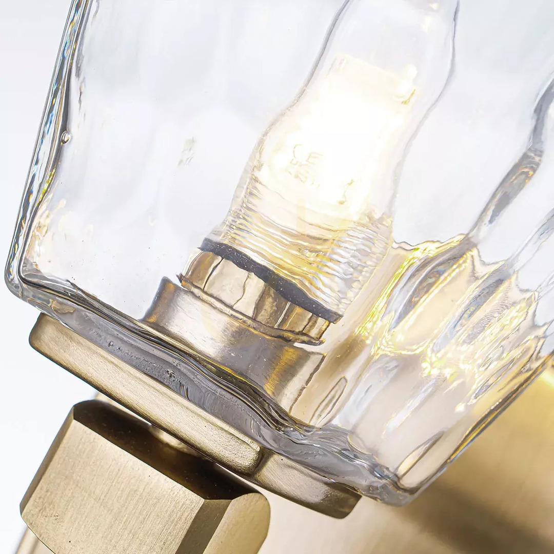 Előnézet Marant fali lámpa – 1 fényforrás – pezsgőszínű bronz – átlátszó Elstead-lámpaernyő Marant fali lámpa – 1 fényforrás – pezsgőszínű bronz – átlátszó Elstead-lámpaernyő