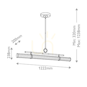 Riven LED szigetlámpa – Elstead Champagne Bronze 6 Riven LED szigetlámpa – Elstead Champagne Bronze small 6