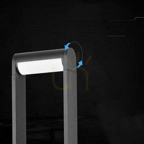 Jelölje be 60 cm-es V-TAC kerti oszloplámpa, 10 W-os LED CREE chip-pel, állítható, IP65, fekete, VT-120011, 3000 K, 1550 lm, 6 év garancia