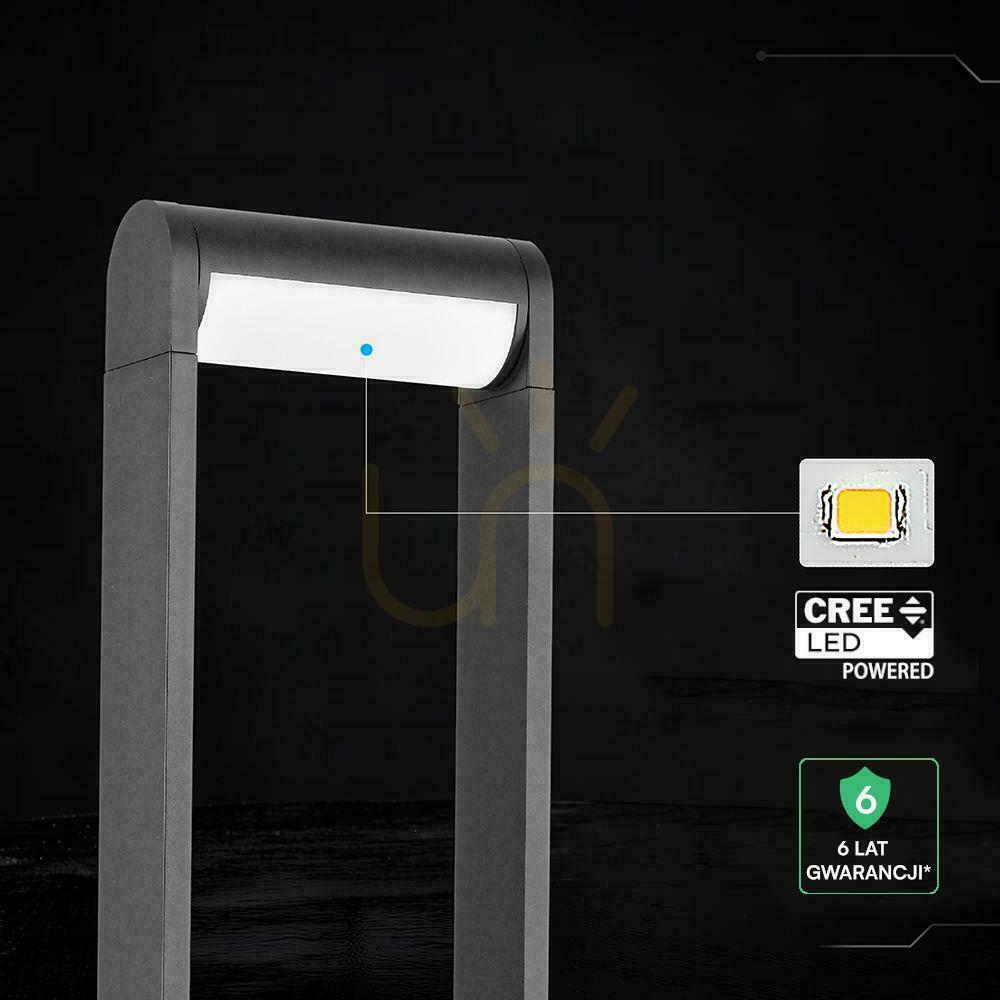 Előnézet 60 cm-es V-TAC kerti oszloplámpa, 10 W-os LED CREE chip-pel, állítható, IP65, fekete, VT-120011, 3000 K, 1550 lm, 6 év garancia 60 cm-es V-TAC kerti oszloplámpa, 10 W-os LED CREE chip-pel, állítható, IP65, fekete, VT-120011, 3000 K, 1550 lm, 6 év garancia