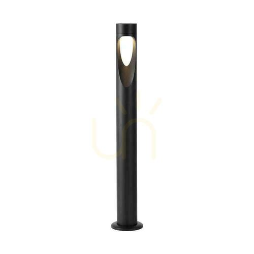 Jelölje be 80 cm-es V-TAC kerti oszloplámpa, 6 W-os LED, CREE chip, IP65, fekete, VT-120006, 3000 K, 625 lm, 6 év garancia