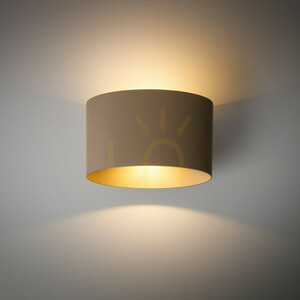 Verto Beige LED fali lámpa, IP54 small 1