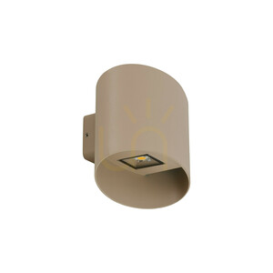 Verto Beige LED fali lámpa, IP54 small 5