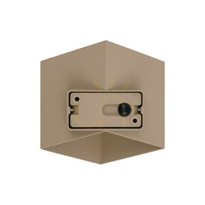Cube Beige LED fali lámpa, IP54 small 7