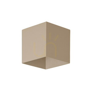 Cube Beige LED fali lámpa, IP54 small 0