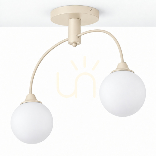 Jelölje be Jupiter NOLA 2193 csillár, homokszínű, 2 × E27