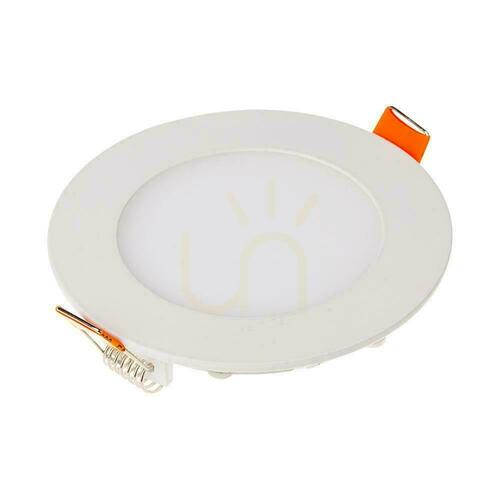 Jelölje be V-TAC PRO SLIM 6 W-os LED CREE CHIP süllyesztett spotlámpa, kerek, 120 × 12 mm, CCT VT-607CCT, 480 lm, 6 év garancia