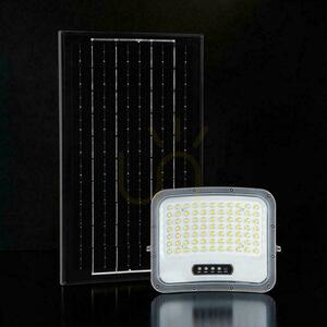 V-TAC 12 W-os napelemes LED-es reflektor távirányítóval és automatikus időzítővel, IP65, fekete, CCT VT-105W 3000 K–4500 K–6500 K, 2000 lm 10 V-TAC 12 W-os napelemes LED-es reflektor távirányítóval és automatikus időzítővel, IP65, fekete, CCT VT-105W 3000 K–4500 K–6500 K, 2000 lm small 10