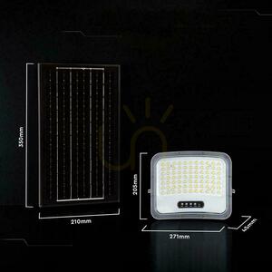 V-TAC 12 W-os napelemes LED-es reflektor távirányítóval és automatikus időzítővel, IP65, fekete, CCT VT-105W 3000 K–4500 K–6500 K, 2000 lm 4 V-TAC 12 W-os napelemes LED-es reflektor távirányítóval és automatikus időzítővel, IP65, fekete, CCT VT-105W 3000 K–4500 K–6500 K, 2000 lm small 4
