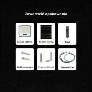 V-TAC 12 W-os napelemes LED-es reflektor távirányítóval és automatikus időzítővel, IP65, fekete, CCT VT-105W 3000 K–4500 K–6500 K, 2000 lm 9 V-TAC 12 W-os napelemes LED-es reflektor távirányítóval és automatikus időzítővel, IP65, fekete, CCT VT-105W 3000 K–4500 K–6500 K, 2000 lm small 9