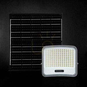 V-TAC 25 W-os napelemes LED-es reflektor távirányítóval és automatikus időzítővel, IP65, fekete, CCT VT-305W 3000 K–4500 K–6500 K, 2000 lm small 10