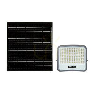 V-TAC 25 W-os napelemes LED-es reflektor távirányítóval és automatikus időzítővel, IP65, fekete, CCT VT-305W 3000 K–4500 K–6500 K, 2000 lm small 0