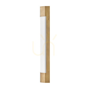Nagy LED fali lámpa Facet 61 cm - klasszikus sárgaréz Quintiesse small 1