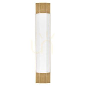 Nagy LED fali lámpa Facet 61 cm - klasszikus sárgaréz Quintiesse small 2