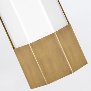Nagy LED fali lámpa Facet 61 cm - klasszikus sárgaréz Quintiesse small 5
