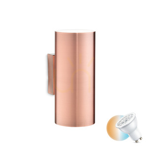Fali lámpa Ideallux LOOK AP2 RAME réz GU10 2x28W 164847 small 0
