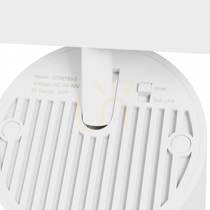 Fekete Bluetooth 5.4 hangszóró 48V mágneses sínhez small 6