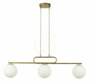 Függőlámpa Sigma Tes 3 G9 arany üveg 85 cm 33633 small 0