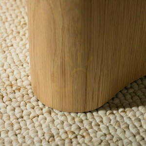 Nova Nook LESUND dohányzóasztal, 90 cm, travertin hatású szinterezett kő, tölgyfurnér small 2