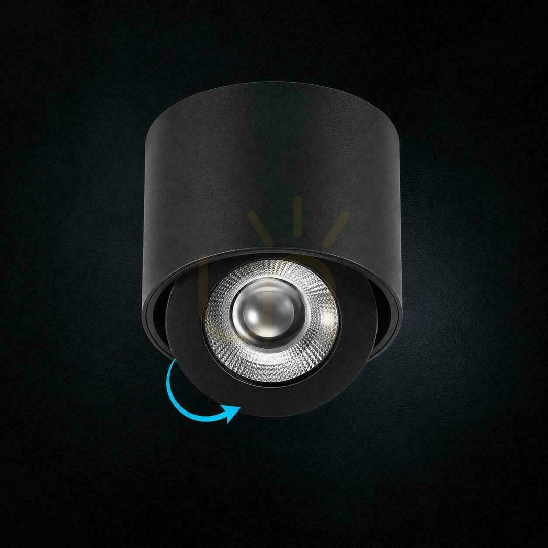 Kilátás V-TAC LED CREE dönthető, felületre szerelhető spotlámpa, 12 W, CRI90+, CCT, IP44, fehér, VT-110012CCT, 800 lm, 6 év garancia V-TAC LED CREE dönthető, felületre szerelhető spotlámpa, 12 W, CRI90+, CCT, IP44, fehér, VT-110012CCT, 800 lm, 6 év garancia