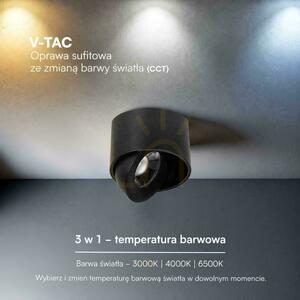 V-TAC LED CREE dönthető, felületre szerelhető spotlámpa, 12 W, CRI90+, CCT, IP44, fehér, VT-110012CCT, 800 lm, 6 év garancia 6 V-TAC LED CREE dönthető, felületre szerelhető spotlámpa, 12 W, CRI90+, CCT, IP44, fehér, VT-110012CCT, 800 lm, 6 év garancia small 6