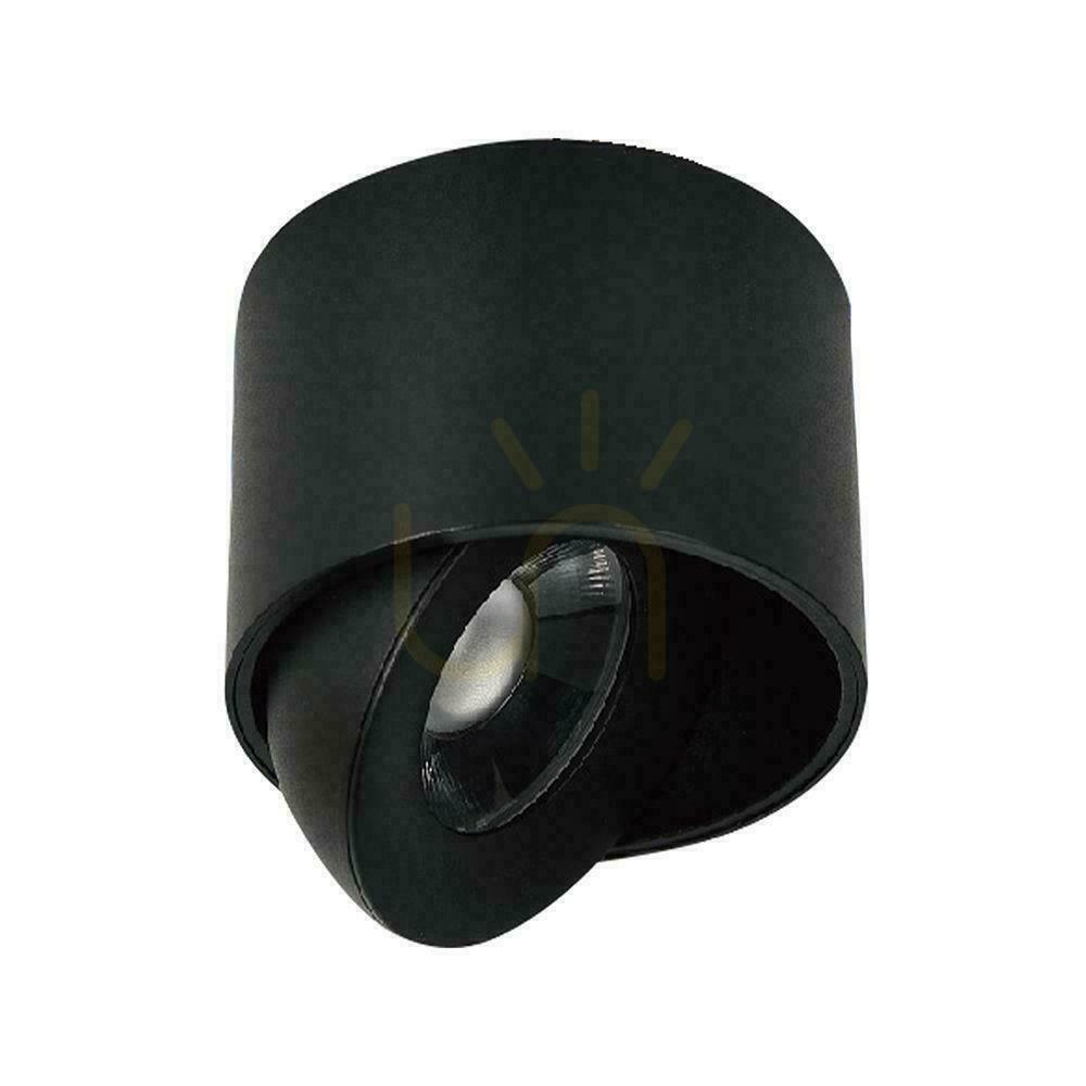 V-TAC LED CREE Tiltable Surface-Mounted Downlight, 18W, CRI90+, CCT, IP44, White, VT-110018CCT, 1350 lm, 6-Year Warranty