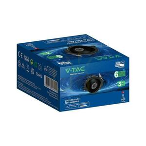V-TAC LED CREE süllyesztett, dönthető mennyezeti lámpa, 12 W, CRI90+, CCT, IP44, fehér, VT-110011CCT, 800 lm, 6 év garancia 2 V-TAC LED CREE süllyesztett, dönthető mennyezeti lámpa, 12 W, CRI90+, CCT, IP44, fehér, VT-110011CCT, 800 lm, 6 év garancia small 2