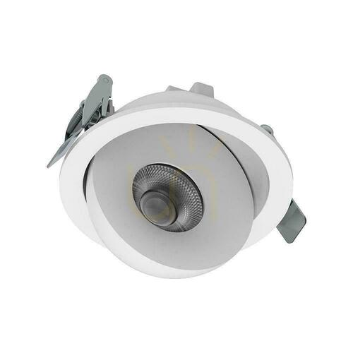 Jelölje be V-TAC LED CREE süllyesztett, dönthető mennyezeti lámpa, 18 W, CRI90+, CCT, IP44, fehér, VT-110017CCT, 1350 lm, 6 év garancia