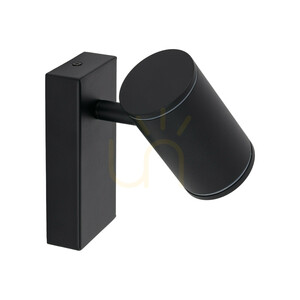 Nexo Black GU10 fali lámpa, IP44 small 2