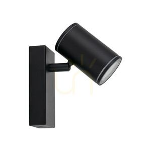 Nexo Black GU10 fali lámpa, IP44 small 3