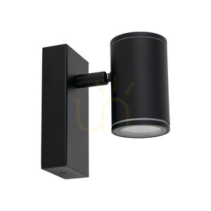 Nexo Black GU10 fali lámpa, IP44 small 5
