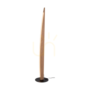 Dubai állólámpa, olajozott tölgy/fekete, 1xLED 33 W, Ø30 cm small 1