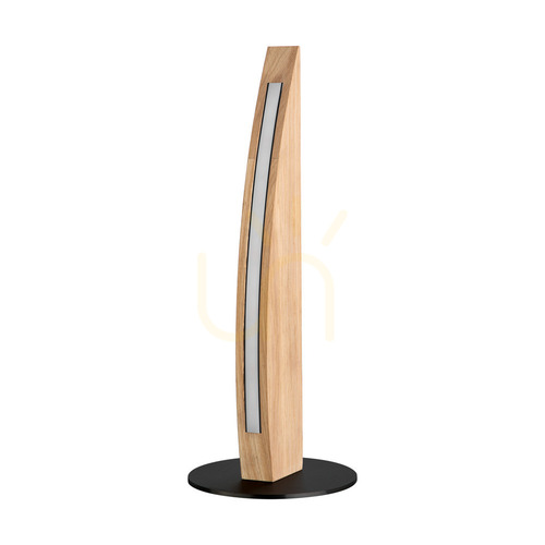 Jelölje be Dubai asztali lámpa, olajozott tölgy/fekete, 1xLED 8 W, Ø15 cm