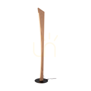 Ziad állólámpa, olajozott tölgy/fekete, 1xLED 33 W, Ø30 cm small 1