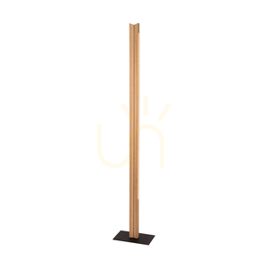 Brinova TWIN LED állólámpa 36 W, olajozott tölgy és fekete, 151 cm small 1