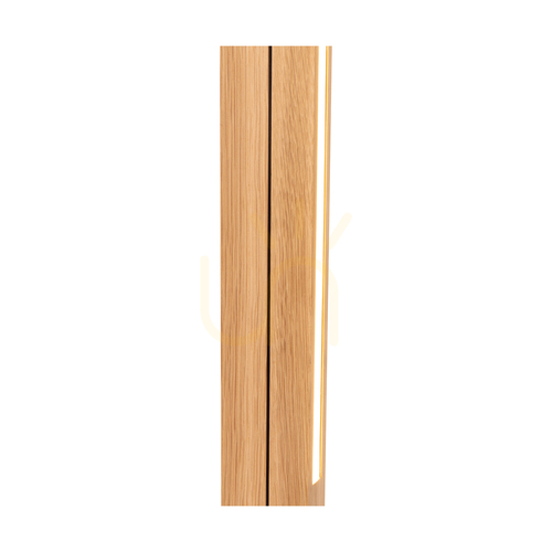 Jelölje be Brinova TWIN LED állólámpa 36 W, olajozott tölgy és fekete, 151 cm