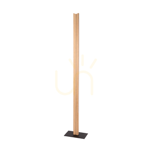 Brinova TWIN LED állólámpa 36 W, olajozott tölgy és fekete, 151 cm small 0
