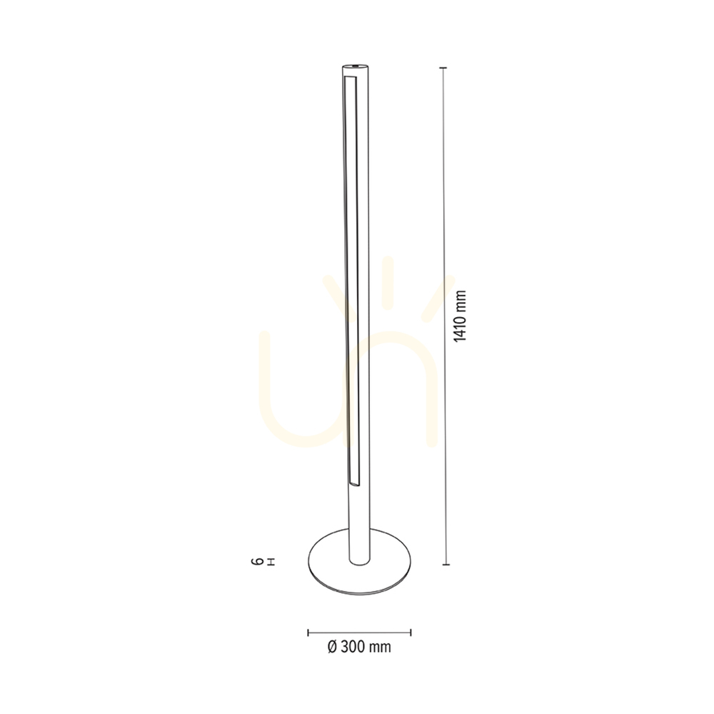 Előadás Conor állólámpa, olajozott tölgy/matt nikkel, 1xLED 32 W, Ø30 cm Conor állólámpa, olajozott tölgy/matt nikkel, 1xLED 32 W, Ø30 cm