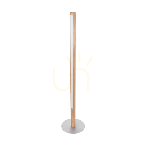 Jelölje be Conor állólámpa, olajozott tölgy/matt nikkel, 1xLED 32 W, Ø30 cm