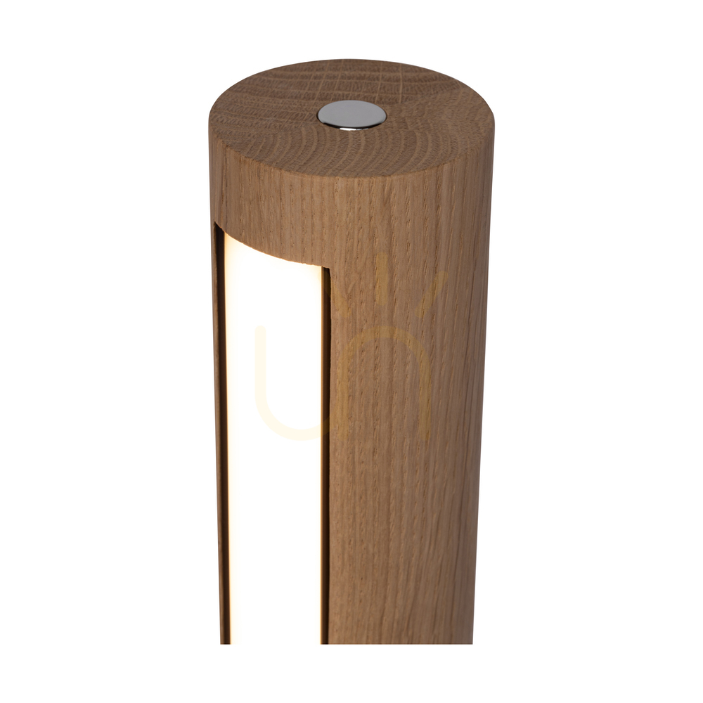 Kijelző Conor állólámpa, olajozott tölgy/fekete, 1xLED 32 W, Ø30 cm Conor állólámpa, olajozott tölgy/fekete, 1xLED 32 W, Ø30 cm