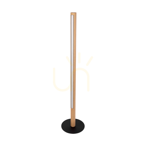 Jelölje be Conor állólámpa, olajozott tölgy/fekete, 1xLED 32 W, Ø30 cm