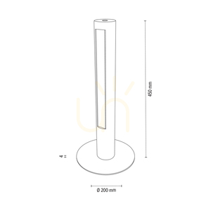 Conor asztali lámpa, olajozott tölgy/fekete, 1xLED 9 W, Ø20 cm 4 Conor asztali lámpa, olajozott tölgy/fekete, 1xLED 9 W, Ø20 cm small 4