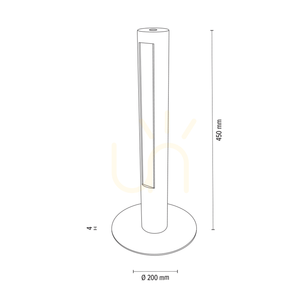 Előadás Conor asztali lámpa, olajozott tölgy/fekete, 1xLED 9 W, Ø20 cm Conor asztali lámpa, olajozott tölgy/fekete, 1xLED 9 W, Ø20 cm