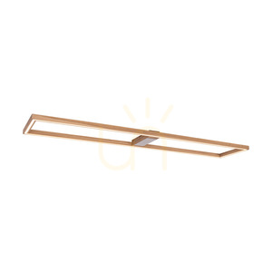 Ramme mennyezeti lámpa / fali lámpa, olajozott tölgy/matt nikkel, 1xLED 57 W, 163,7 cm 3 Ramme mennyezeti lámpa / fali lámpa, olajozott tölgy/matt nikkel, 1xLED 57 W, 163,7 cm small 3