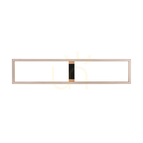 Jelölje be Ramme mennyezeti lámpa / fali lámpa, olajozott tölgy/fekete, 1xLED 57 W, 163,7 cm
