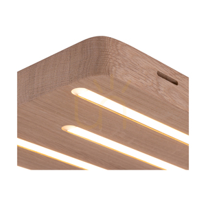 Brinova NEELE mennyezeti és fali lámpa, olajozott tölgy, 5×LED 19,5 W, 34 cm small 3