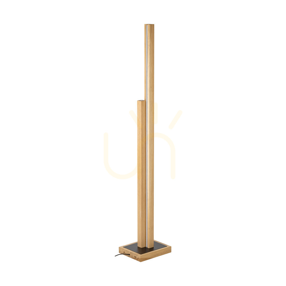 Jelölje be Soho állólámpa, olajozott tölgy/fekete, 2xLED, 37,5 W, 28 cm Soho állólámpa, olajozott tölgy/fekete, 2xLED, 37,5 W, 28 cm